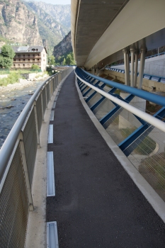 Geh- und Radwegbrücke Aixovall 