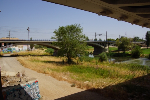 Eisenbahnbrücke Lleida 