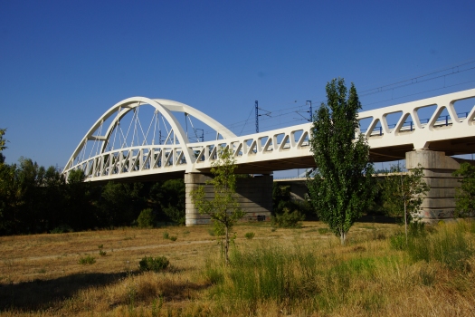 Eisenbahnbrücke Saragossa