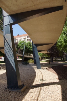 Fußgängerbrücke Logroño