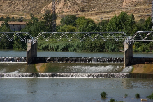 Logroño Ebro River Weir
