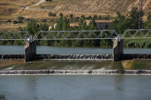 Logroño Ebro River Weir