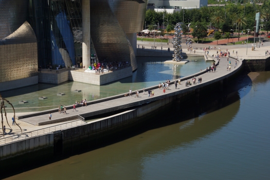 Pont du musée Guggenheim de Bilbao 