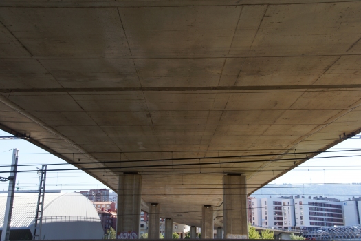 Hochstraßenbrücke Altos Hornos de Vizcaya Hirigidea 