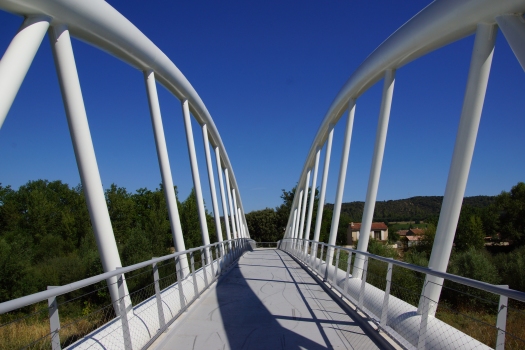 Geh- und Radwegbrücke Vinon-sur-Verdon 