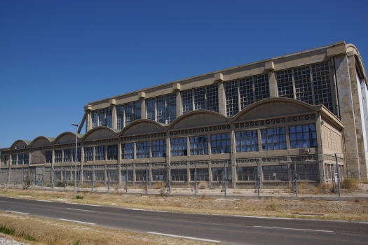 Flugzeughalle in Marignane