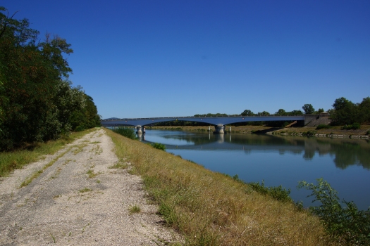 Donzère-Mondragon Canal Bridge