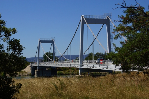 Hängebrücke Pierrelatte