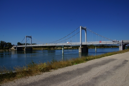 Pierrelatte Suspension Bridge 