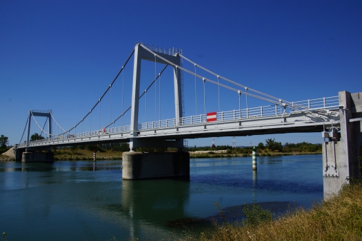 Pont suspendu de Pierrelatte