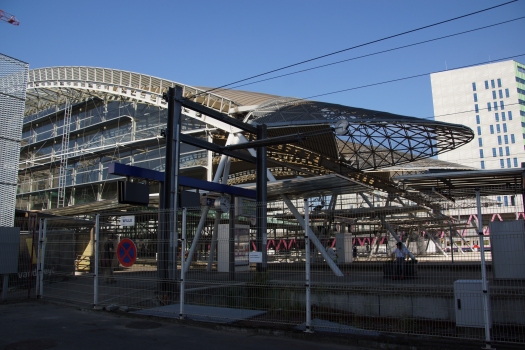Couverture des voies de la gare de Louvain