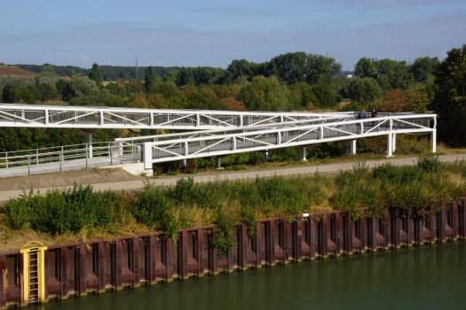 Lippeparkbrücke über den Datteln-Hamm-Kanal