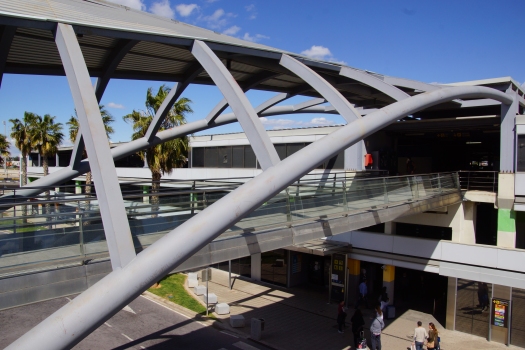 Valencia Airport Footbridge