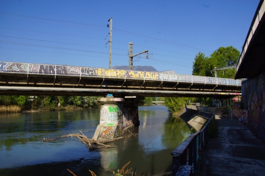 Eisenbahnbrücke Grenoble 