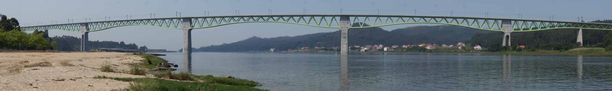 Viaduc sur l'estuaire de l'Ulla