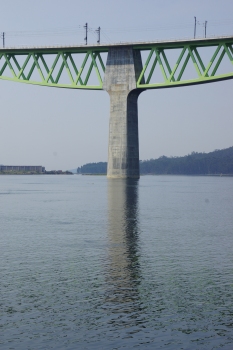 Viaduc sur l'estuaire de l'Ulla 