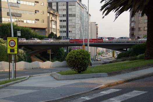 Rúa Juan Flórez Bridge