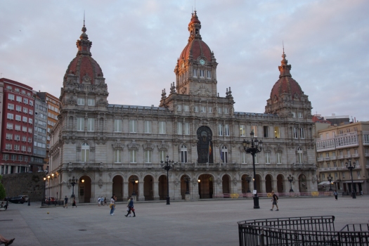 Rathaus von La Coruña