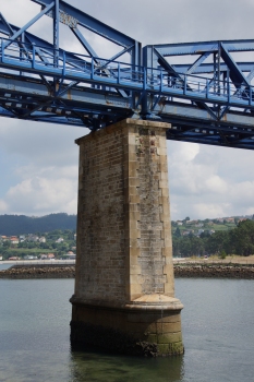 Eisenbahnbrücke Pontedeume 