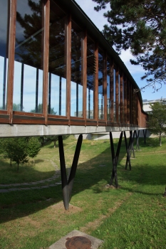 Universität Vigo - Verbindungsbrücke zur Wirtschaftsfakultät 