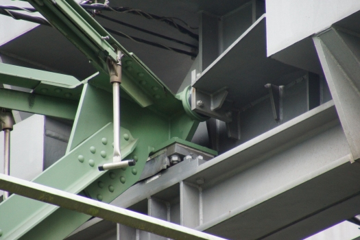 Pont du monorail suspendu d'Alter Markt 