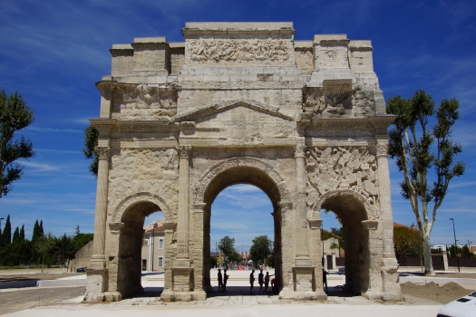 Orange Roman Arch