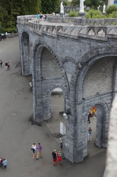 Arcades du Sanctuaire de Lourdes 