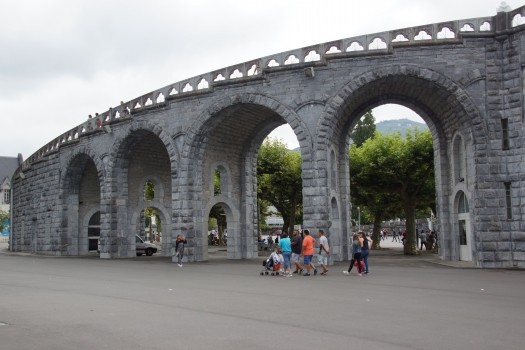 Arcades du Sanctuaire de Lourdes