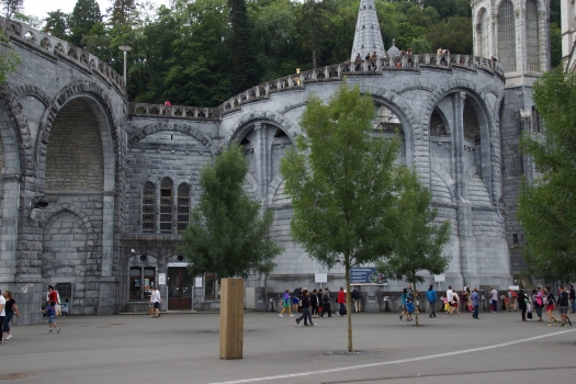 Arcades at the Sanctuary of Lourdes