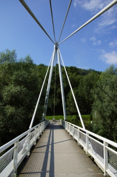 Geh- und Radwegbrücke Laroin