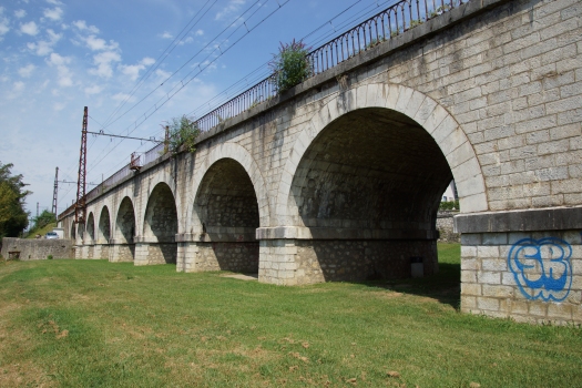 Eisenbahnbrücke Orthez 
