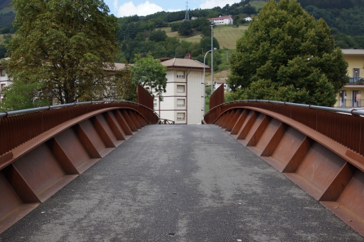 Footbridge across N-1