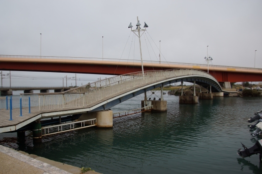 Geh- und Radwegbrücke Port-la-Nouvelle