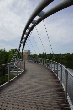 Passerelle de la darse du Port de Nanterre