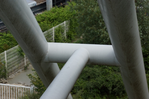 Nanterre Port Footbridge 