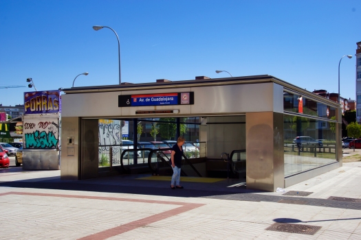 Station de métro Avenida de Guadalajara