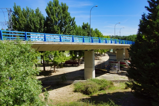 Pont de connexion des autoroutes M-30 et A-6