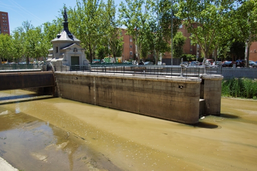 Barrage no. 4 sur le Manzanares