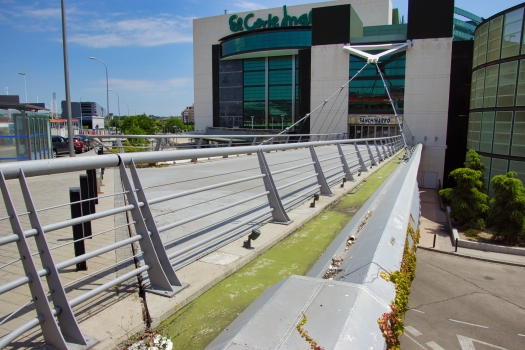 Fußgängerbrücke zum Einkaufszentrum Sanchinarro