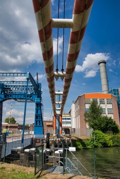 Pont-pipeline sur l'Industriehaven 