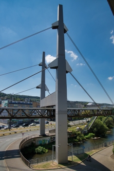 Superstructure du monorail suspendu d'Alter Markt
