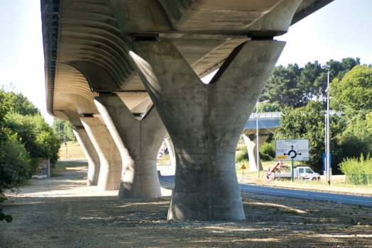 Rennes Metro Line B Viaduct