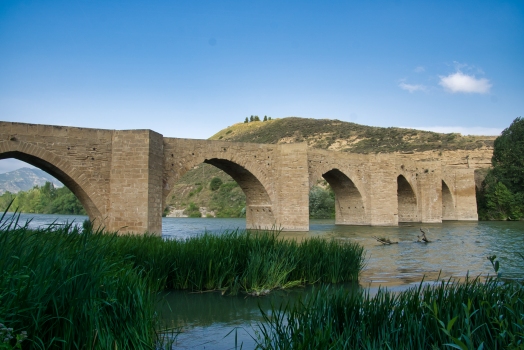 Mittelalterliche Ebrobrücke Briñas 