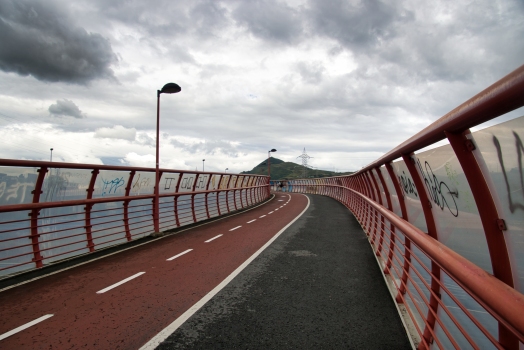 Geh- und Radwegbrücke Ortuella I