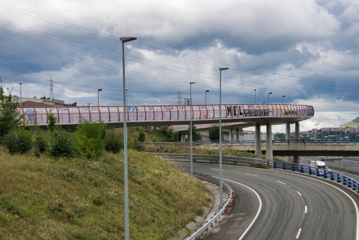 Geh- und Radwegbrücke Ortuella I