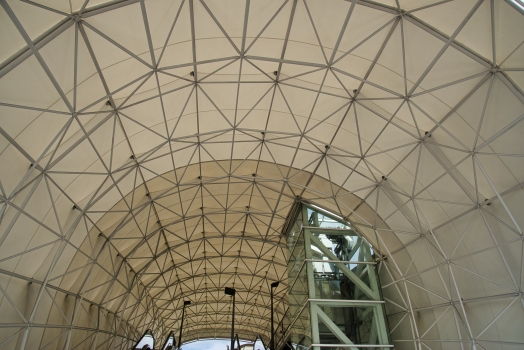 Astrabudua Metro Station Access Pavilion