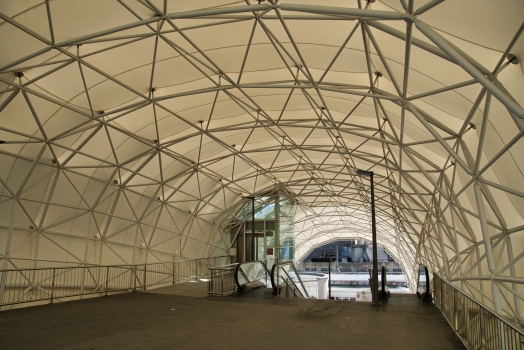 Astrabudua Metro Station Access Pavilion