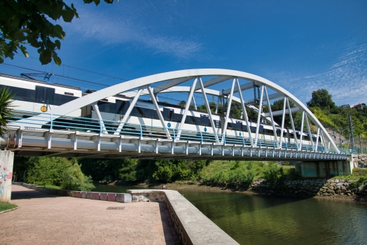 Eisenbahnbrücke über den Urumea