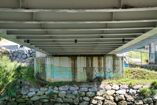 Eisenbahnbrücke über den Urumea