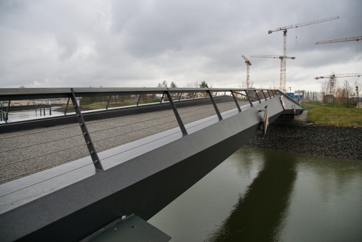Geh- und Radwegbrücke Baakenhafen
